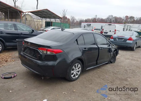 2020 Toyota Corolla Le из США, поврежденный, VIN JTDEPRAE0LJ002572